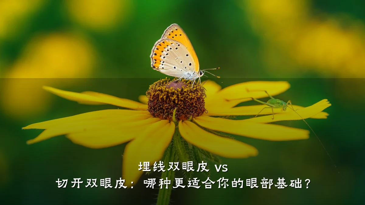 埋线双眼皮 vs 切开双眼皮：哪种更适合你的眼部基础？