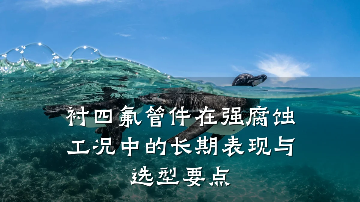 衬四氟管件在强腐蚀工况中的长期表现与选型要点