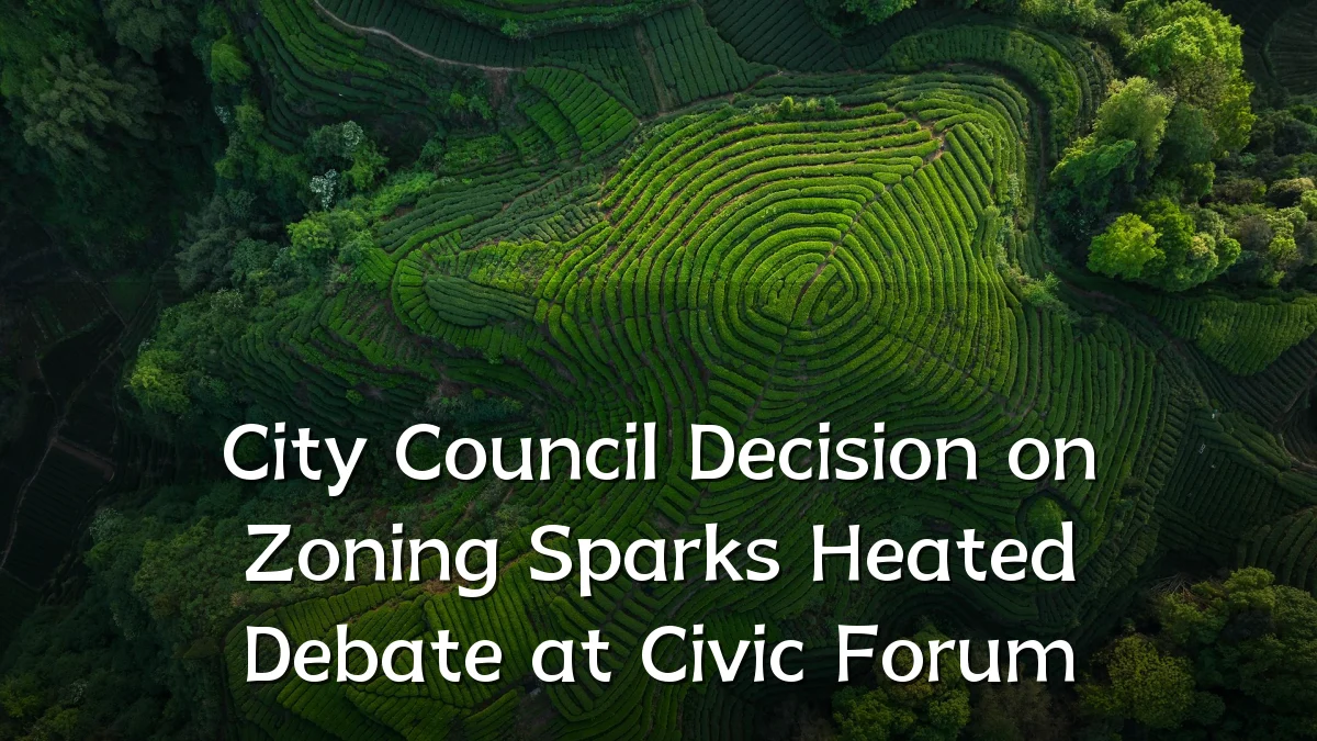 City Council Decision on Zoning Sparks Heated Debate at Civic Forum