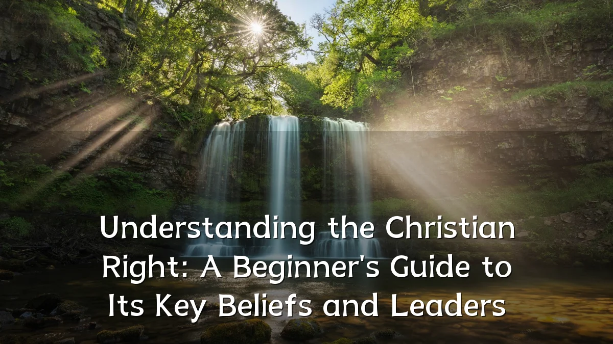 Understanding the Christian Right: A Beginner's Guide to Its Key Beliefs and Leaders