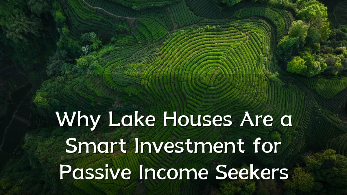 Why Lake Houses Are a Smart Investment for Passive Income Seekers