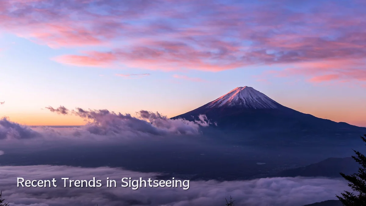 Recent Trends in Sightseeing