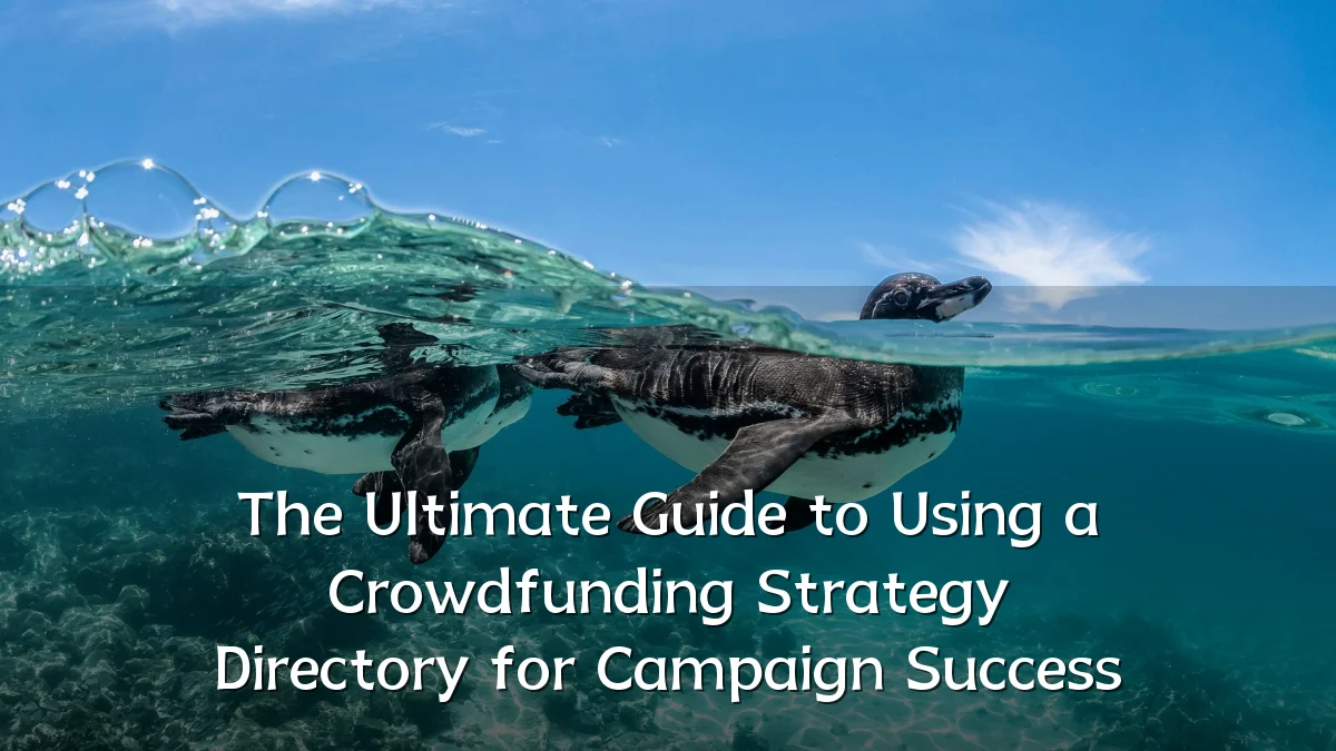 The Ultimate Guide to Using a Crowdfunding Strategy Directory for Campaign Success